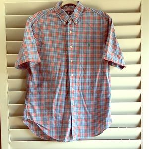 Plaid men’s button up